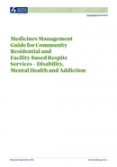 medicines care guide cover