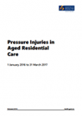 Pressure Injuries in Aged Residential Care. 
