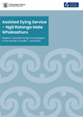 Registrar (assisted dying) Annual Report. 