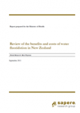 Review of the Benefits and Costs of Water Fluoridation in New Zealand