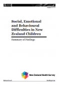 Social, Emotional and Behavioural Difficulties in New Zealand Children: Summary of Findings. 