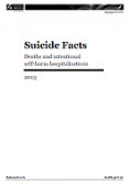 Suicide Facts: Deaths and intentional self-harm hospitalisations 2013 cover image