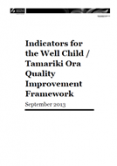 Well Child / Tamariki Ora indicators cover