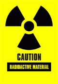 Caution Radioactive Material sign (PDF, 211 KB). 