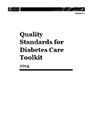 Quality Standards for Diabetes Care Toolkit 2014