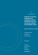 Evaluation of the New Graduate Nurse employment scheme through the Very Low Cost Access initiative: Final evaluation report