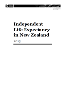 Independent Life Expectancy in New Zealand 2013. 