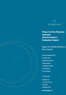 Phase II of the Physician Assistant Demonstrations Evaluation Report