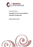 Evaluation of a Nurse Practitioner Education Programme. 