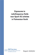 Exposures to radiofrequency fields near Spark 5G cellsites in Palmerston North. 