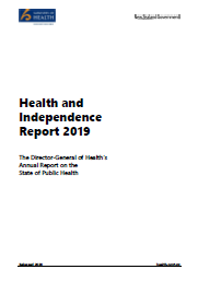Health and Independence Report 2019. 