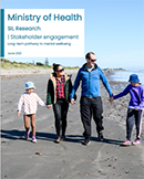 Ministry of Health Stakeholder engagement: Long-term pathway to mental wellbeing. 