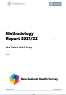 Methodology Report 2021/22: New Zealand Health Survey. 