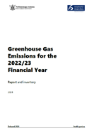 Greenhouse gas emissions report financial year 2022 - 2023