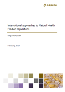 International Approaches to Natural Health Product Regulations. 