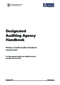 Designated Auditing Agency Handbook. 