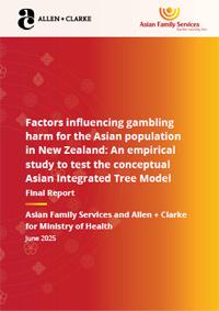 Factors Influencing Gambling Harm for the Asian Population in New Zealand. 