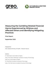 Measuring the Gambling-Related Financial Harms Experienced by Whānau