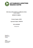 New Zealand National Gambling Study: Wave 4. 
