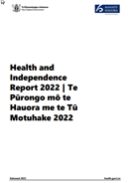 Health and Independence Report 2022