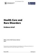 Evidence Brief: Health care and rare disorders