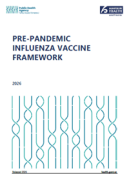 Pre-pandemic Influenza Vaccine Framework. 