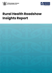 Rural Health Roadshow Insights Report. 